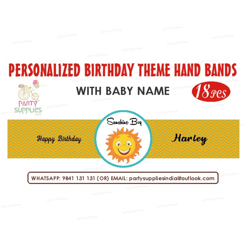 Sunshine Boy Theme Hand Band
