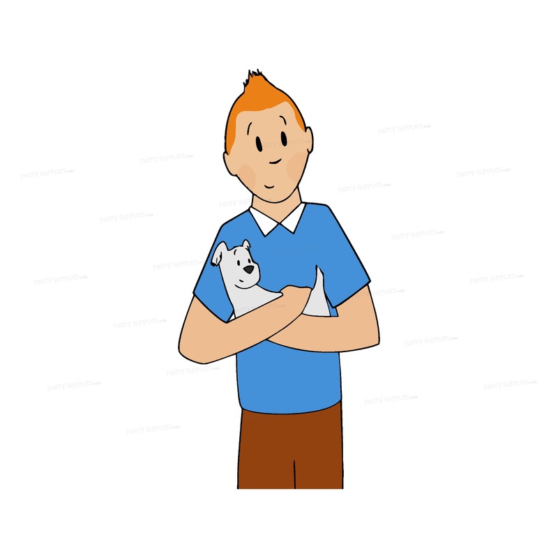 Tintin Theme Cutout TIN-02