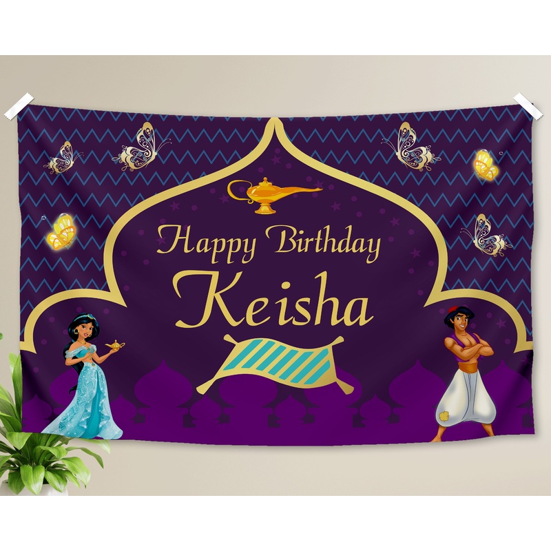 Aladdin Theme Customized Backdrop