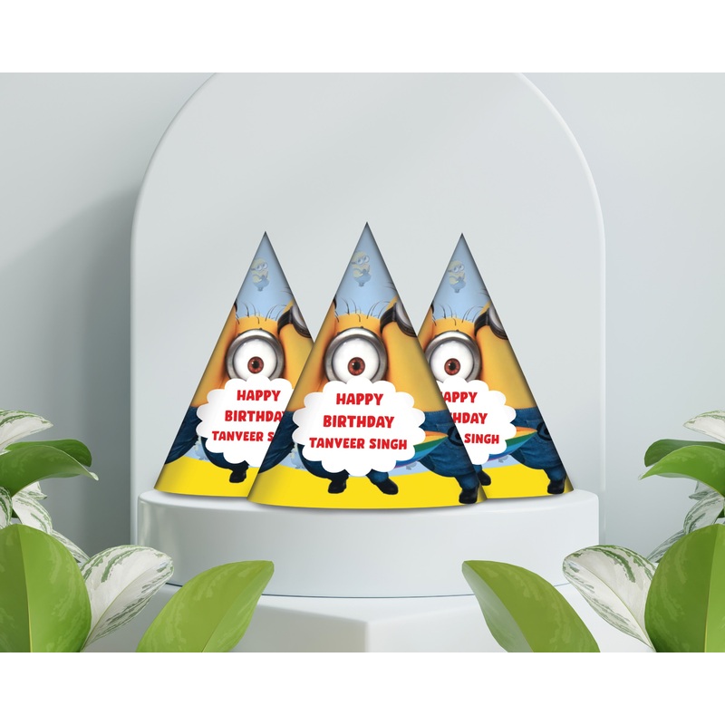 Minion Theme Customized Hat