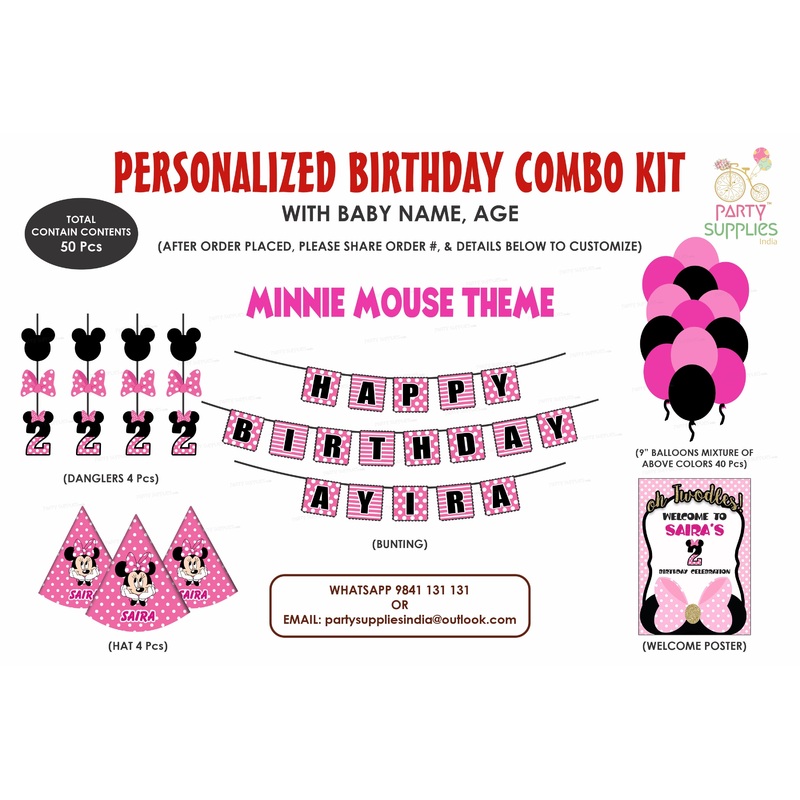 Minnie Mouse Theme Heritage Kit