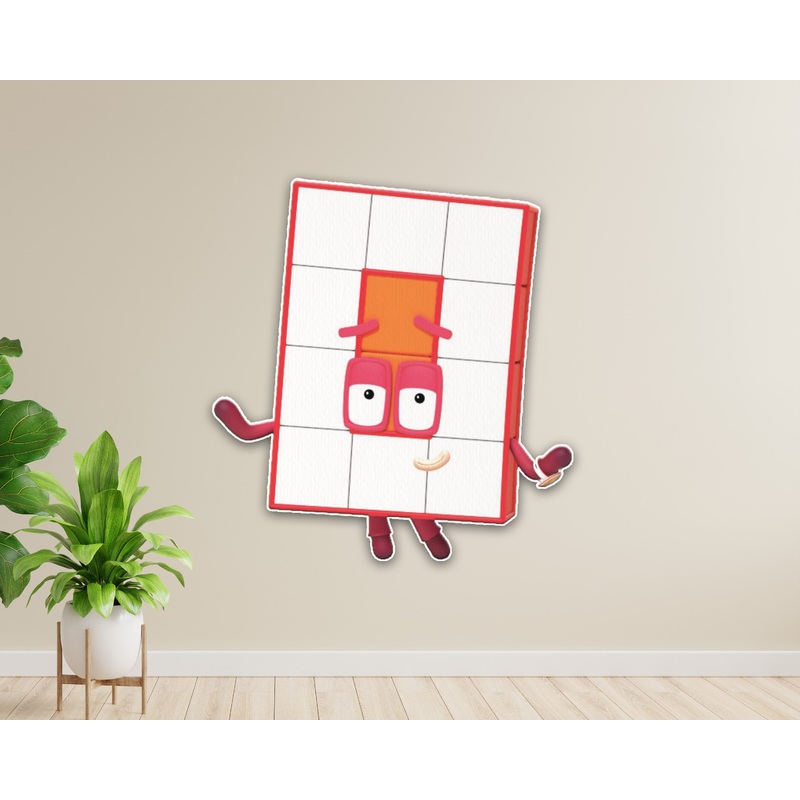 Number Blocks Theme Cutout NBL-11