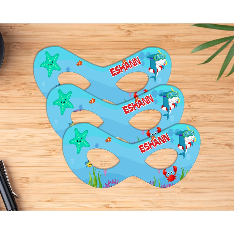 Shark Theme Eye Mask