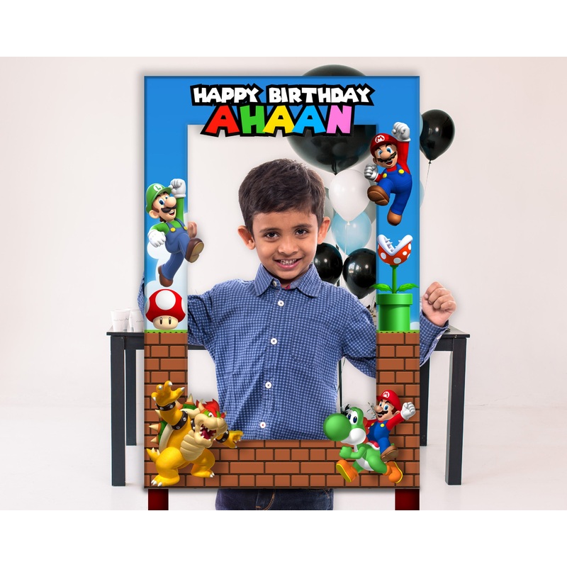 Super Mario Theme Customized PhotoBooth