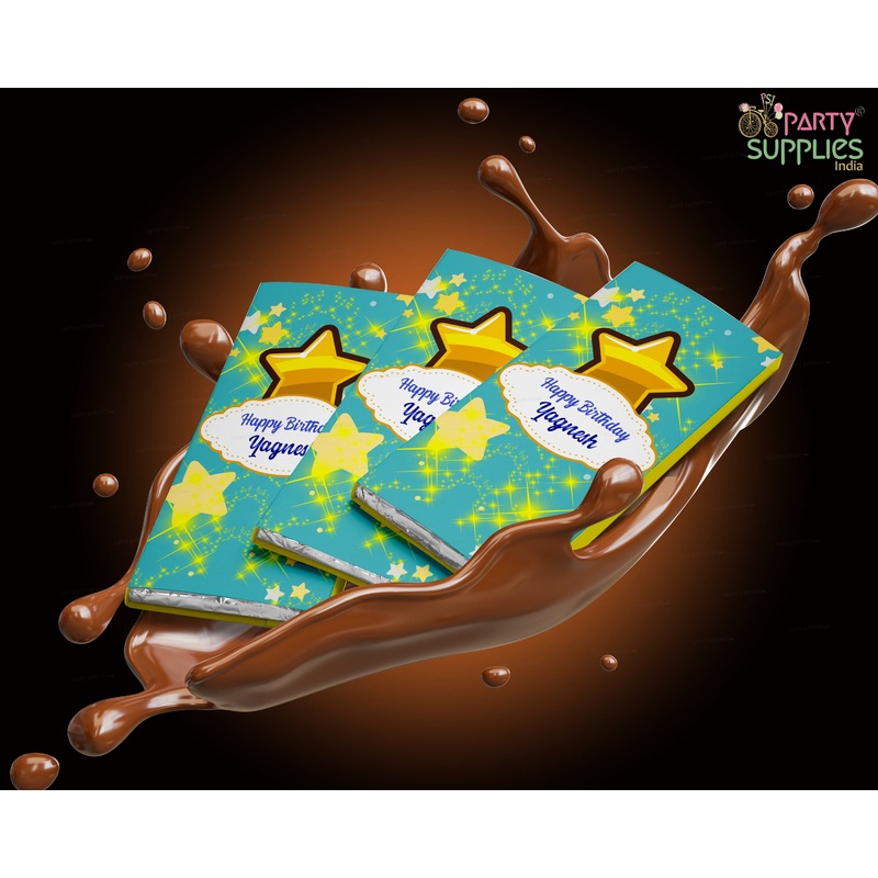 Twinkle Twinkle Little Star Boy Theme Home Made Chocolate Return Gifts