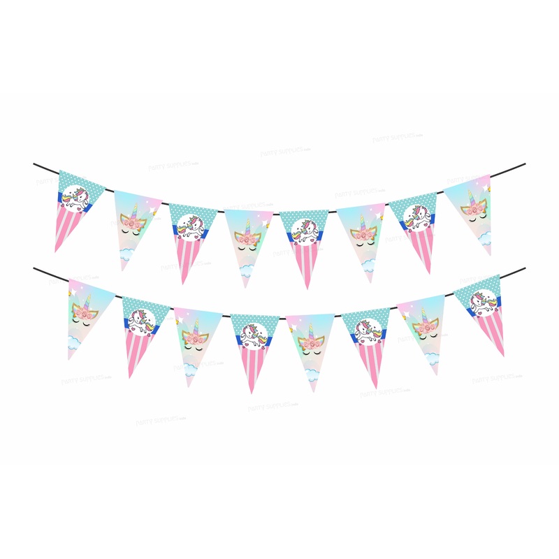 Unicorn Theme Flag Hanging