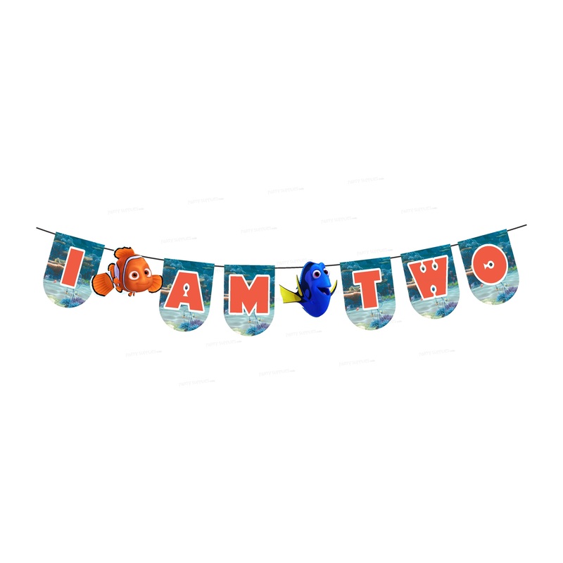 Nemo and Dory Theme Baby Age Hanging