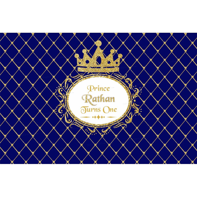 Prince Theme Personalized Backdrop