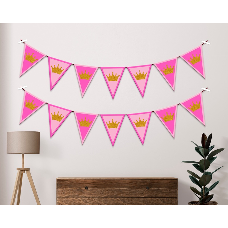 Princess Theme Flag Hanging
