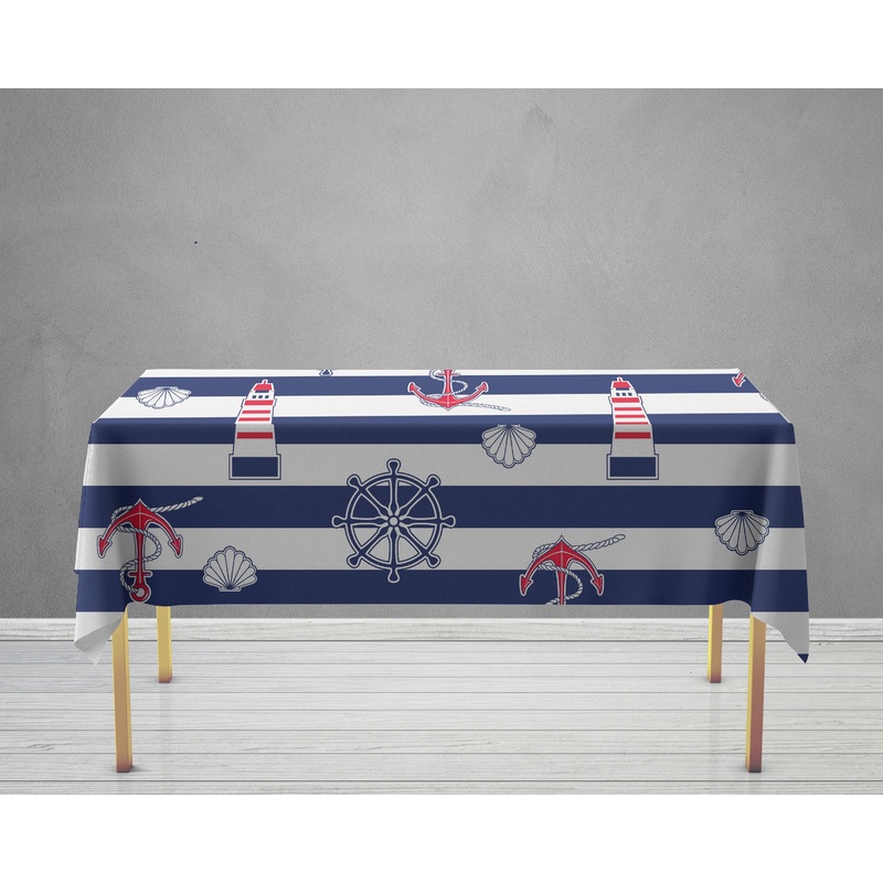 Sailor Theme Cake Tablecover