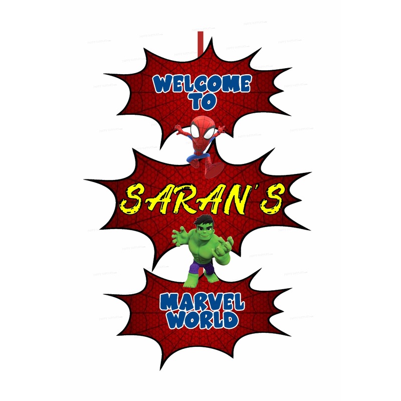 Spidey and his Amazing Friends Door Poster