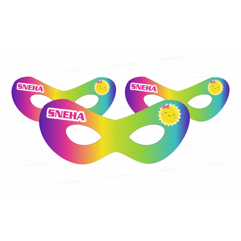 Sunshine Theme Girl Personalized Eye Mask