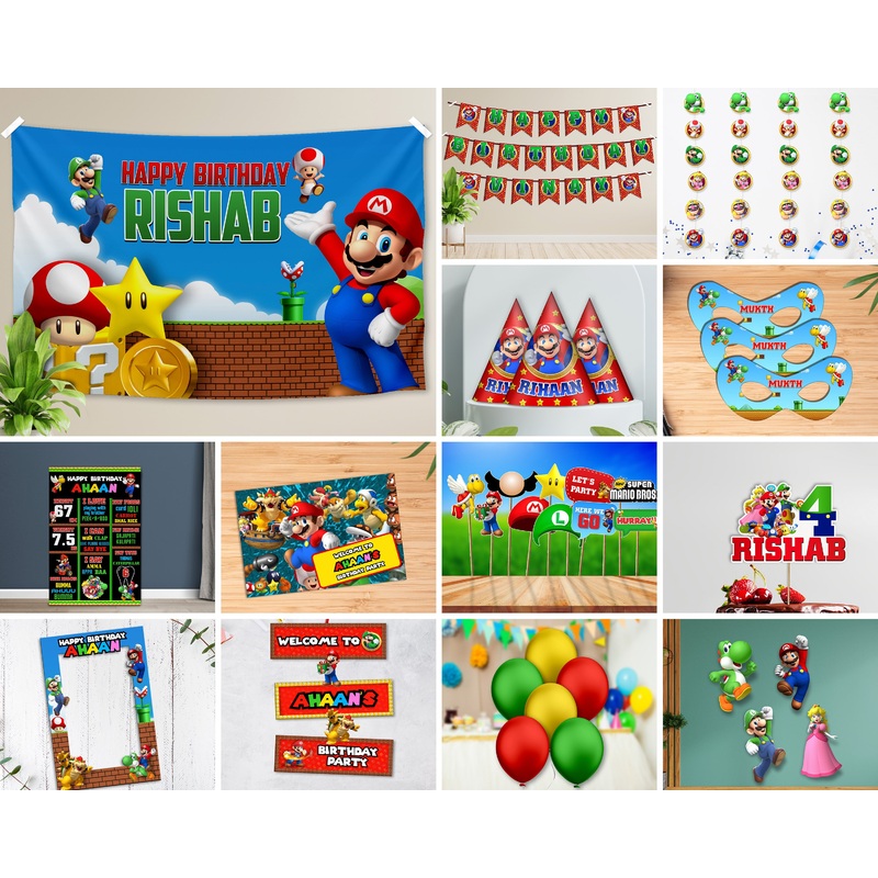 Super Mario Theme Classic Combo Kit