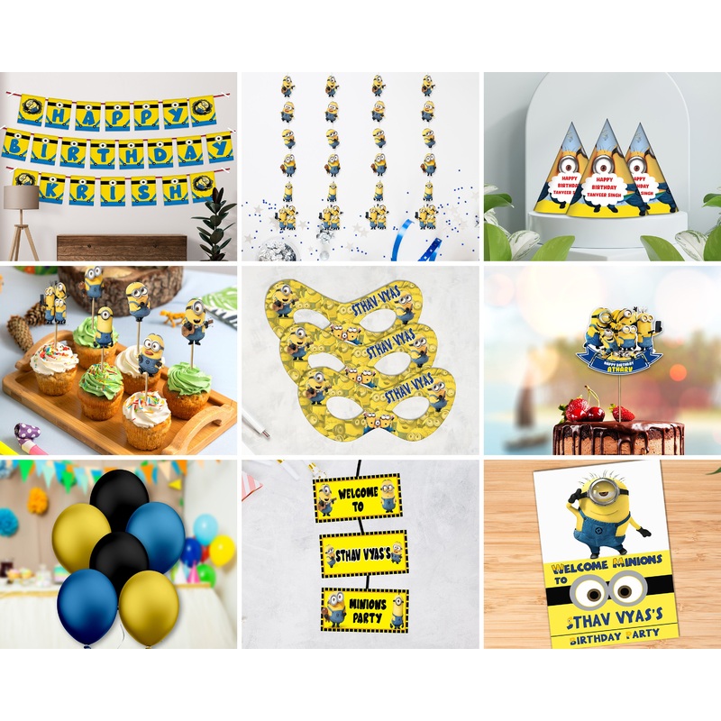 Minions Theme Preferred Kit