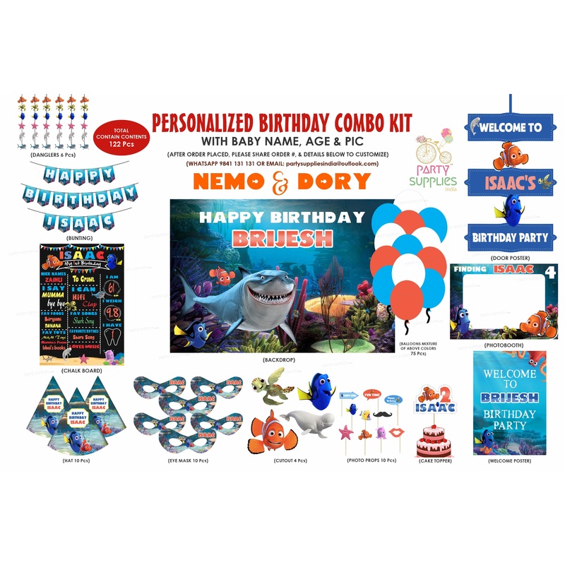 Nemo and Dory Theme Classic Kit