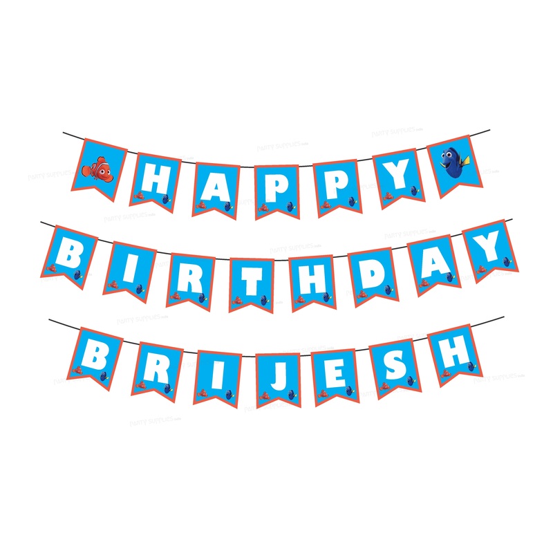 Nemo and Dory Theme Personalized Hanging