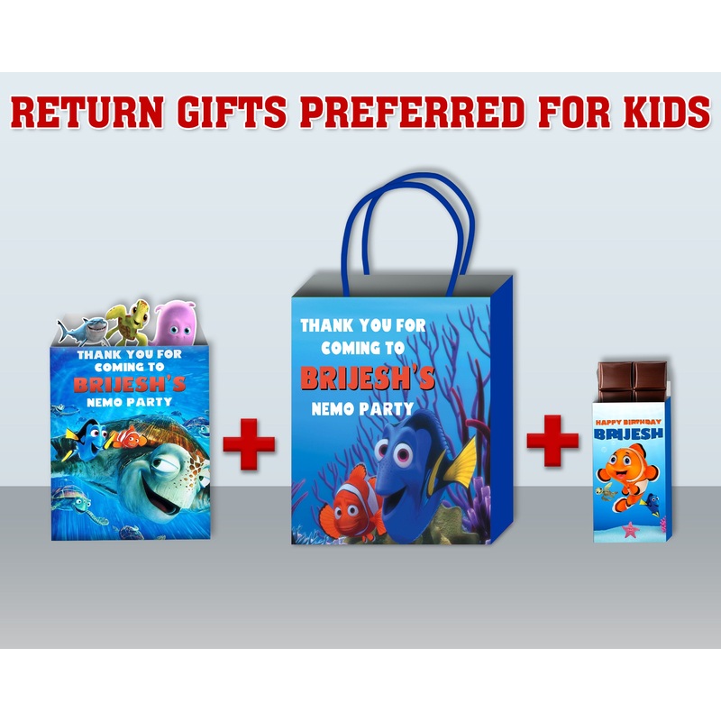 Nemo and Dory Theme Return Gift Combo