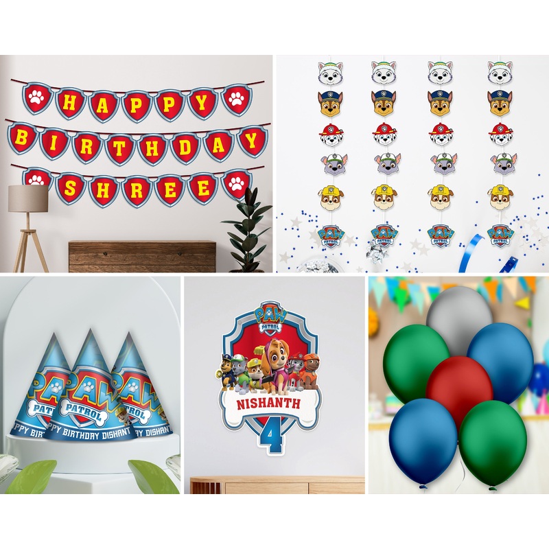 Paw Patrol Theme Heritage Combo Kit
