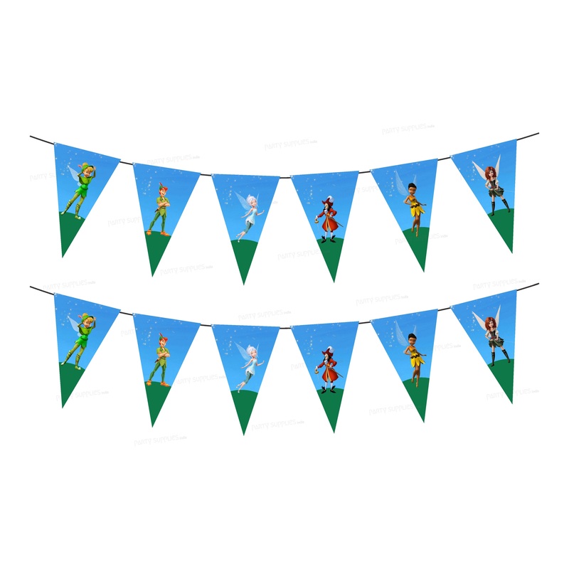 Tinker Bell Theme Flag Bunting