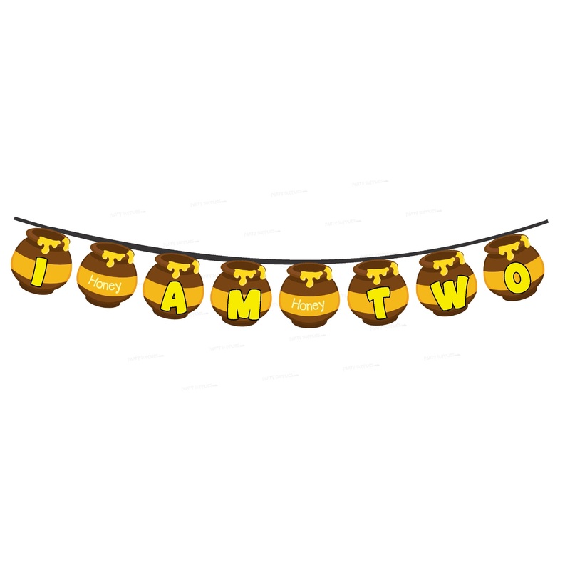 Winnie the Pooh Theme Age Hanging