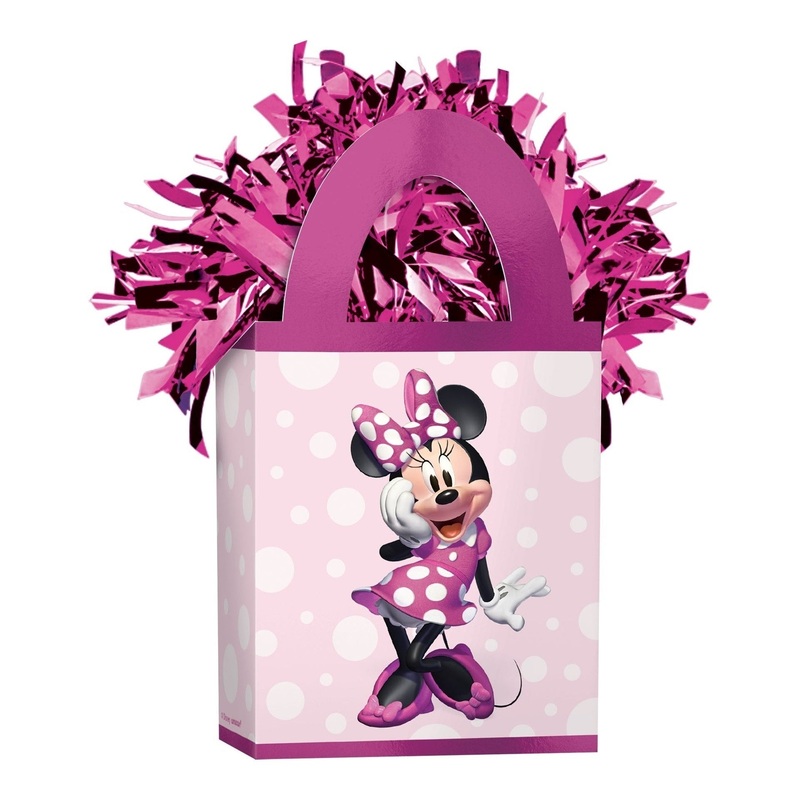 Mini Tote Balloon Weight - Minnie Mouse Forever
