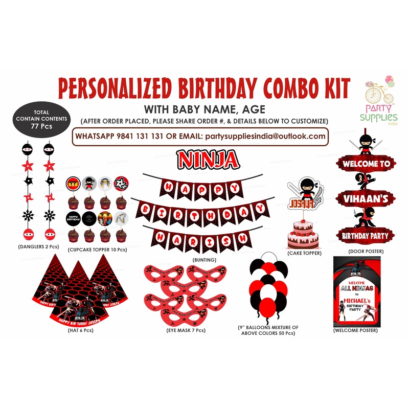 Ninja Theme Preferred Combo Kit