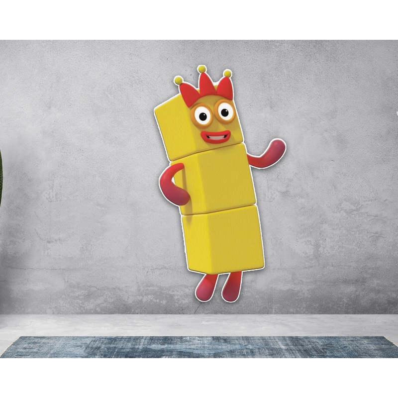 Number Blocks Theme Cutout NBL-03