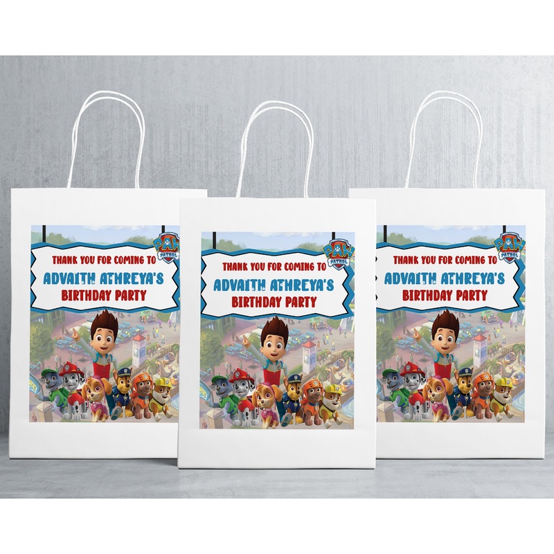 Paw Patrol Oversized Return Gift Bag
