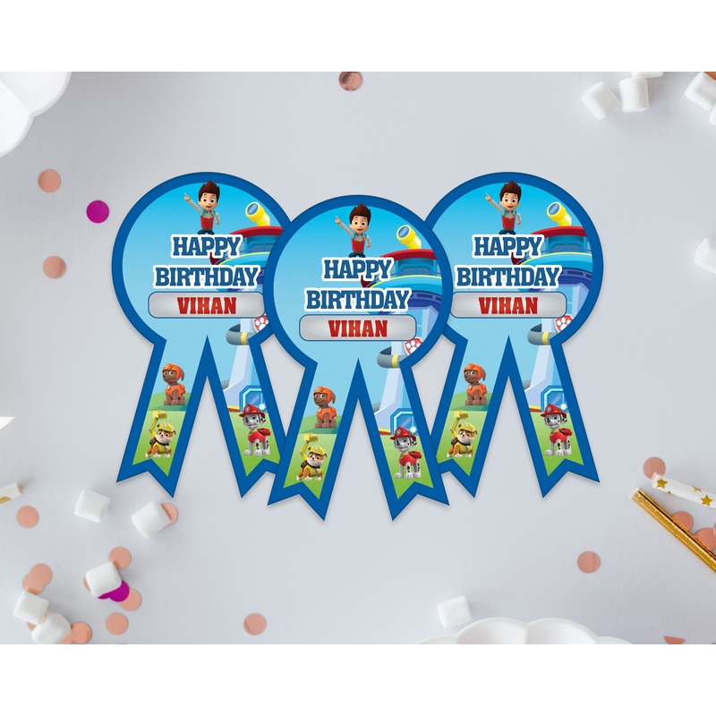 Paw Patrol  Theme Badges