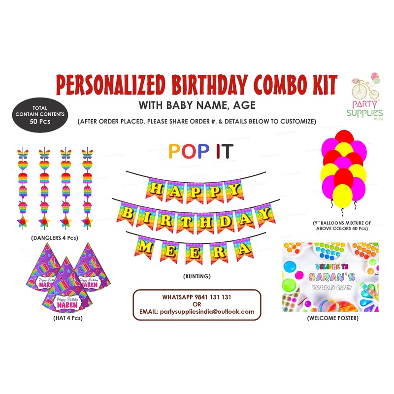 Pop It Theme Heritage Combo Kit