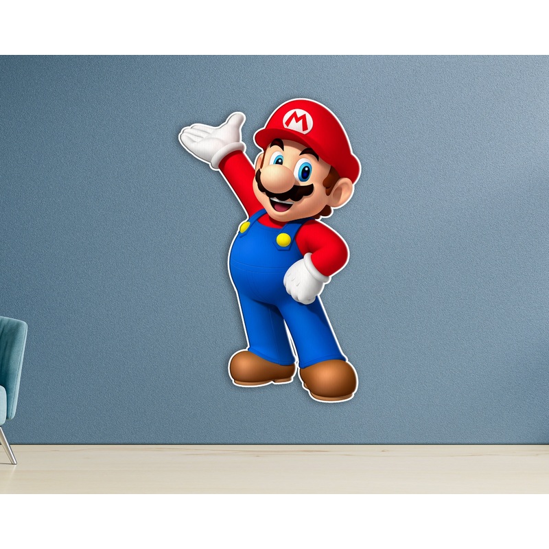 Super Mario Theme Cutout SPM-01