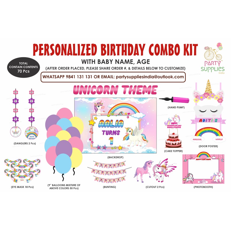 Unicorn Theme Exclusive Kit