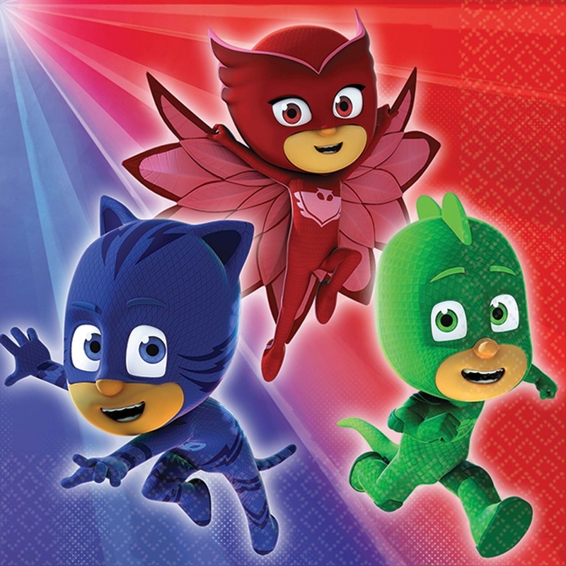 Napkins - Beverage, PJ Masks