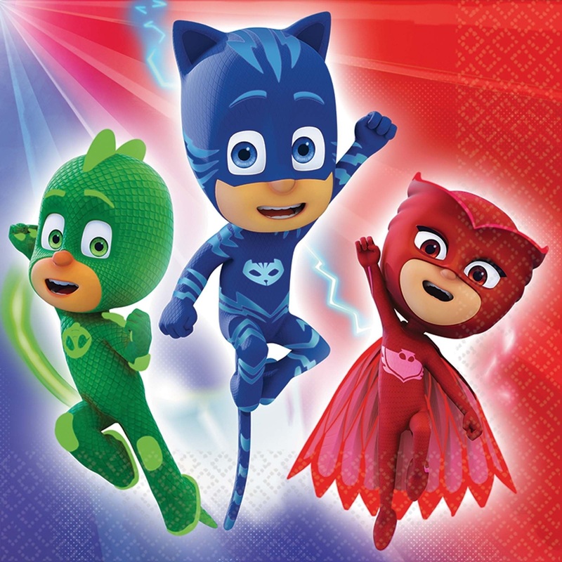 Napkins - Lunch, PJ Masks
