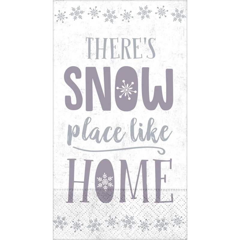 Snow Place Like Home Guest Towels