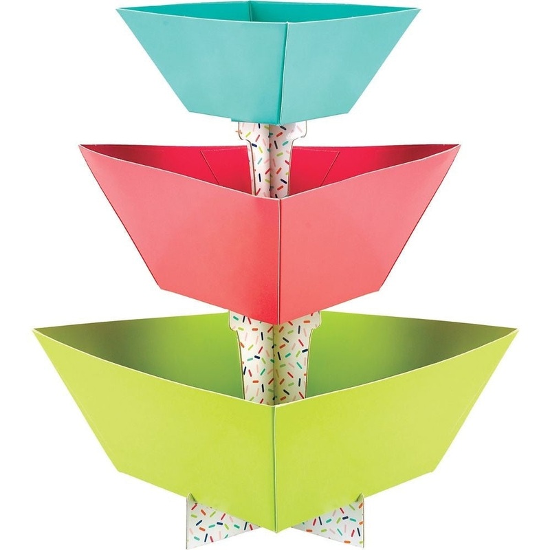 Sweets & Treats 3 Tier Candy Bowls