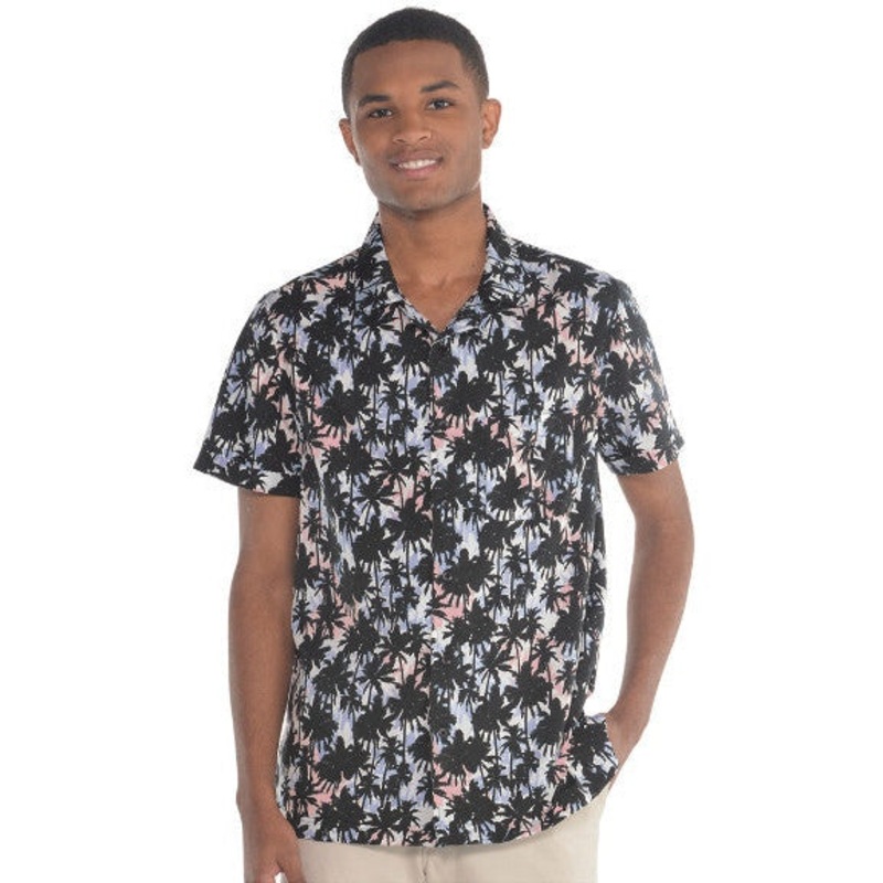 Palm Tree Hawaiian Shirt - Large