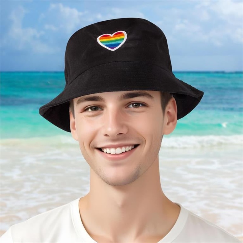 Pride Adult Bucket Hat  Black, One Size