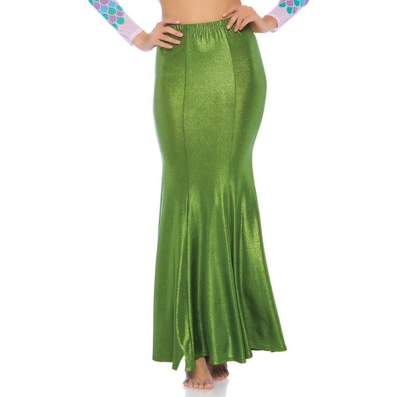 Skirt - Mermaid, Green, Medium / Large