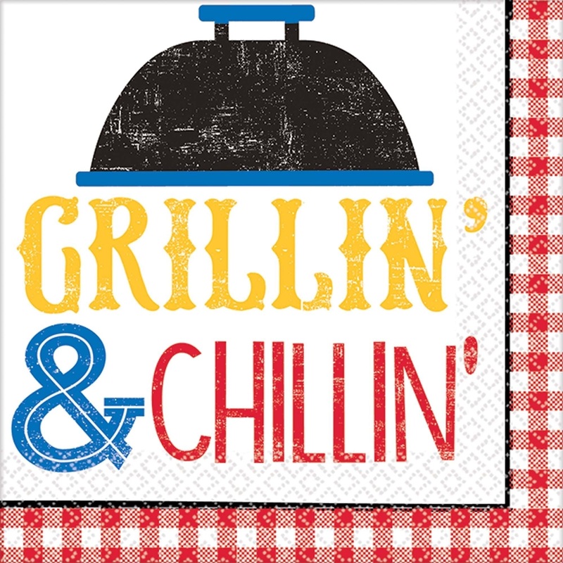 Napkins - Beverage, BBQ Picnic 36 Count