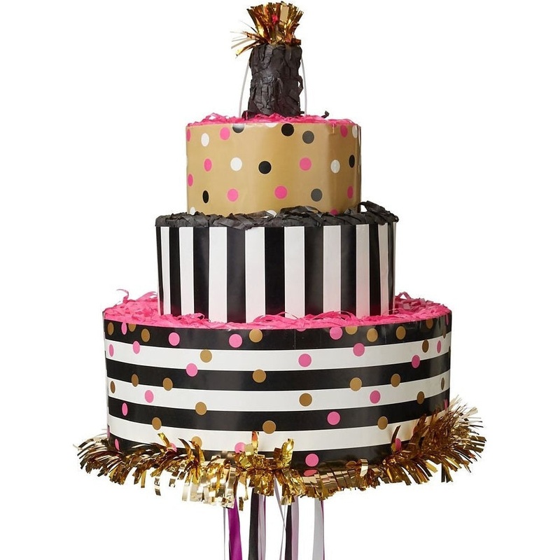 Pinata - Pull Pink/gold Cake