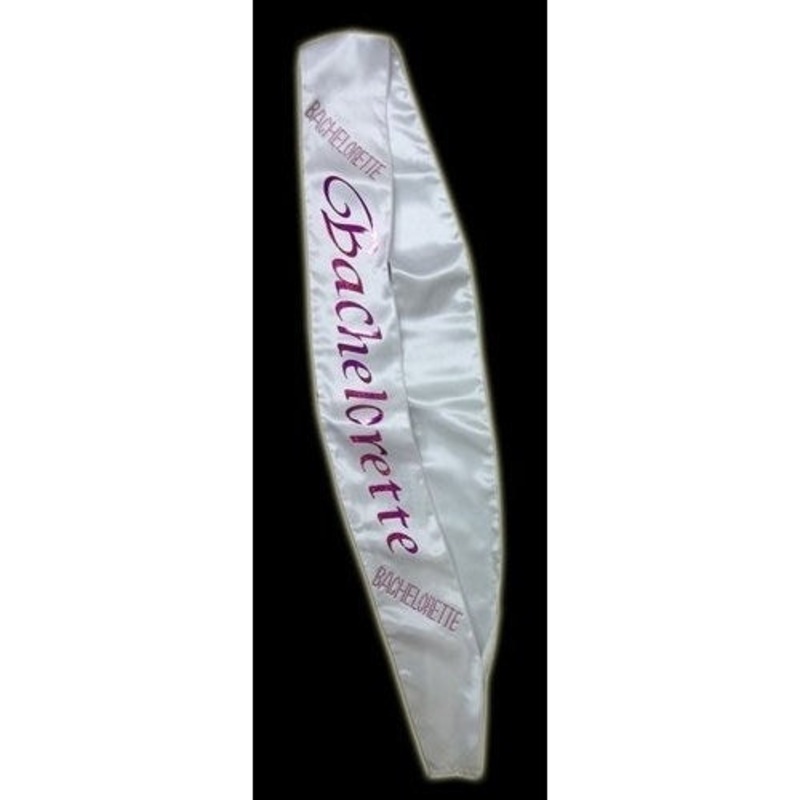 Sash - Bachelorette White