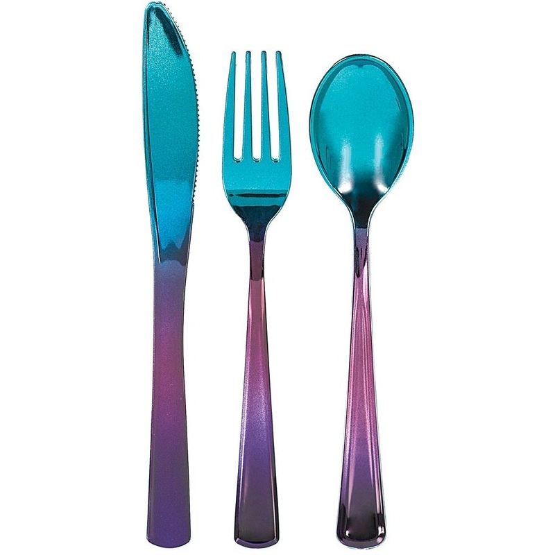 Sparkling Sapphire Cutlery - Assortment