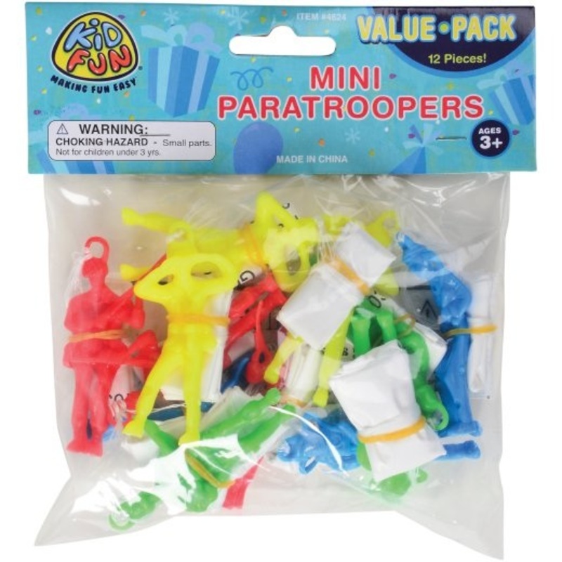 Mini Paratroopers, Package of 12