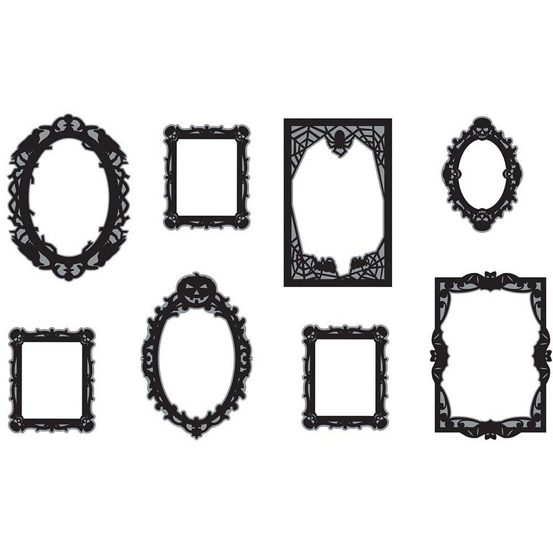 Photo Props- Halloween Goth Frames