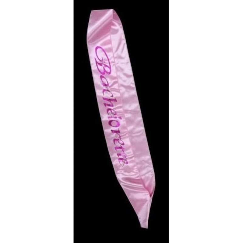 Sash - Bachelorette Pink Flashing