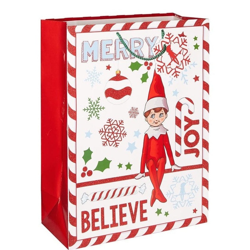 The Elf On The Shelf Extra Large Vertical Gift Bag