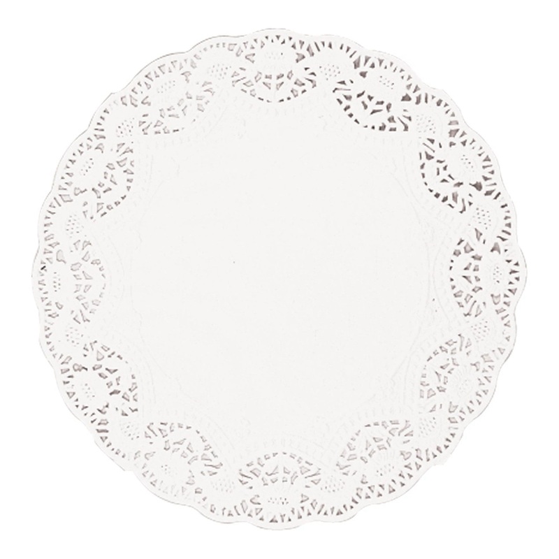 White Doilies, 12"