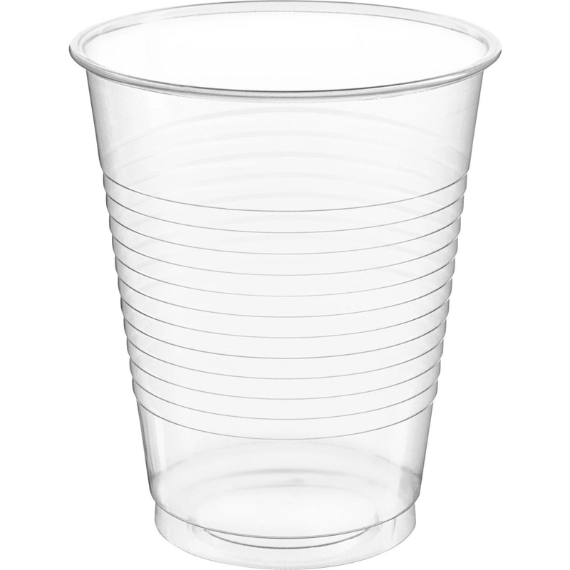 18 Oz. Plastic Cups, 50 Count - Clear