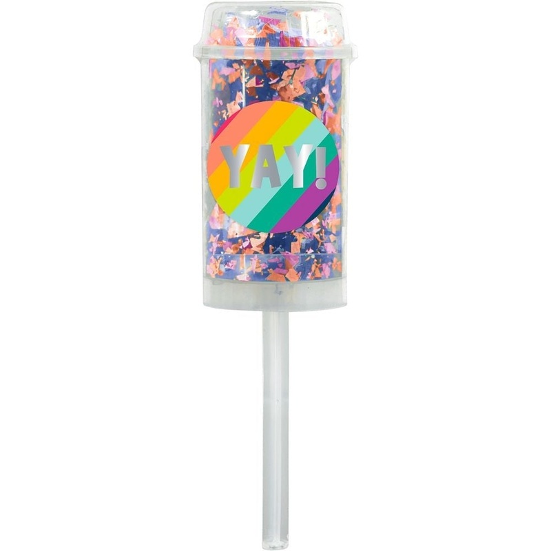 Push Up Confetti Popper - Multi